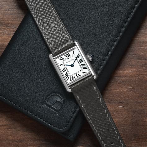 delugs cartier tank strap.